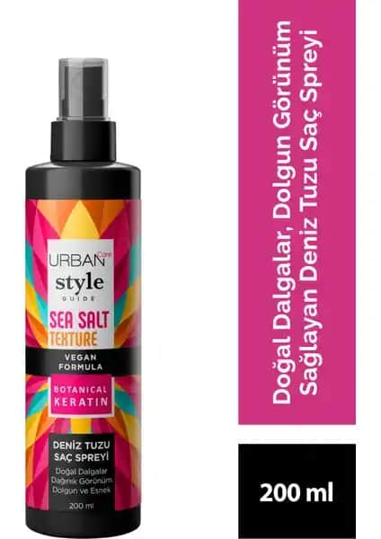 URBAN Care Deniz Tuzu Etkili Saç Spreyi ile Doğal Dalgalar Yaratma Rehberi