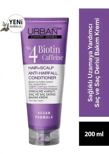 URBAN Care Expert Biotin ve Kafein Saç Derisi Kremi ile Saçınıza Canlılık Katın