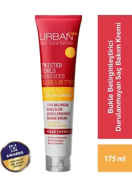 URBAN Care Hibiscus & Shea Butter Kıvırcık ve Dalgalı Saçlar İçin Bakım Kremi