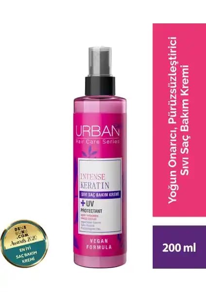 URBAN Care Intense Keratin Aşırı Yıpranmış Saçlar İçin Etkili Saç Bakım Kremi
