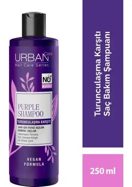 URBAN Care Turunculaşma Karşıtı Mor Şampuan ile Saçlarınıza Etkili Bakım