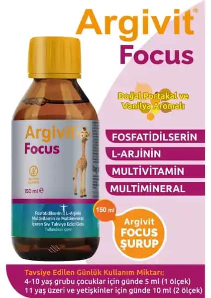 Argivit Focus Şurup: Çocuklar İçin Sağlıklı Gelişim Desteği Sağlayan Takviye