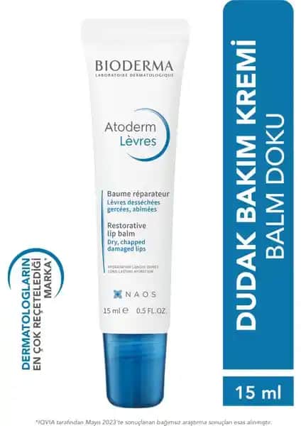 Bioderma Atoderm Lip Balm ile Kuru ve Çatlamış Dudaklar İçin Etkili Çözüm