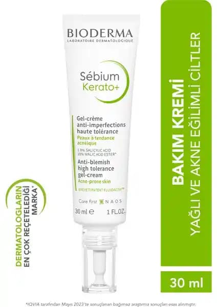 Bioderma Sebium Kerato+ 30 ml: Sivilcelere Karşı Etkili ve İnovatif Serum Çözümü
