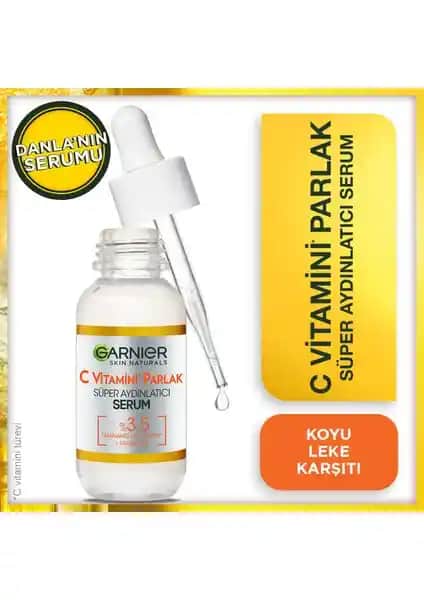 C Vitamini Parlak Süper Aydınlatıcı Serum ile Cildinizi Aydınlatın ve Canlandırın