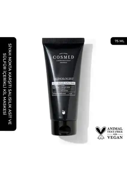 Cosmed Skinologist Salicylic Sulfur Mask ile Doğal ve Etkili Cilt Bakımı