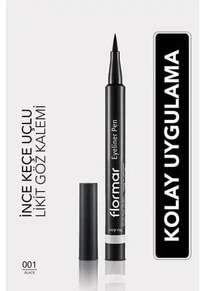 Flormar Eyeliner Pen Black: Gözlerinizi Vurgulayan Kaliteli ve Suya Dayanıklı Makyaj Aracı
