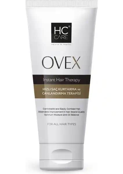 HC Care Ovex: Saçlarınızı 5 Dakikada Onarıp Canlandıran Çözüm