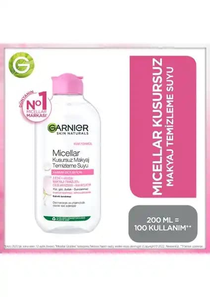 Micellar Kusursuz Makyaj Temizleme Suyu: Doğal Denge ve Etkili Temizlik İçin İdeal Seçenek
