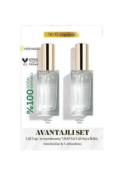 Misbahçe Limited Edition Saf Gül Suyu: Cilt Bakımında Yüzde Yüz Doğallık