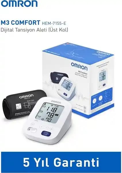 OMRON M3 Comfort Dijital Tansiyon Aleti: Kullanımı, Özellikleri ve Yorumlar