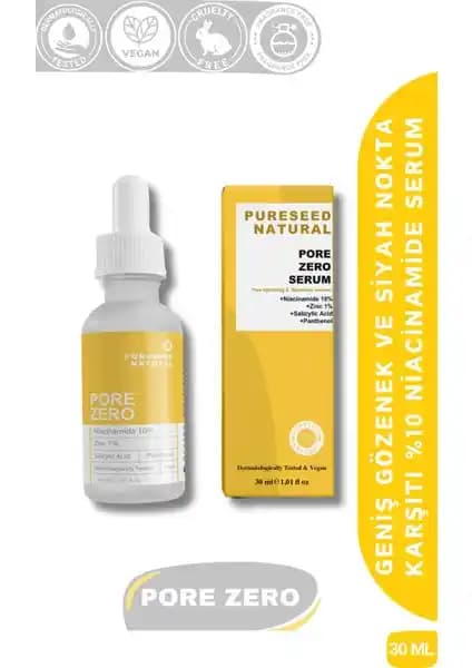 Pureseed Natural Pore Zero: %10 Niacinamide Serum ile Cilt Bakımınızı Güçlendirin
