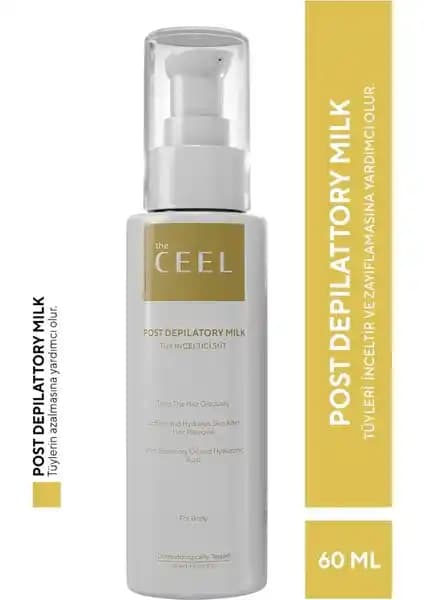 The Ceel Tüy Azaltıcı ve Nemlendirici Süt: Epilasyon Sonrası Cilt Bakımı İçin Etkili Çözüm