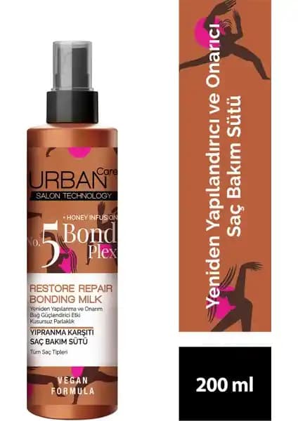 Urban Care No.5 Bond Plex Restore Repair Yıpranma Karşıtı Saç Bakım Sütü 200 ml