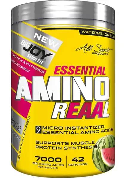 Bigjoy Essential Amino Reaal 420 gr Spor ve Sağlıklı Yaşam İçin Güçlü Destek