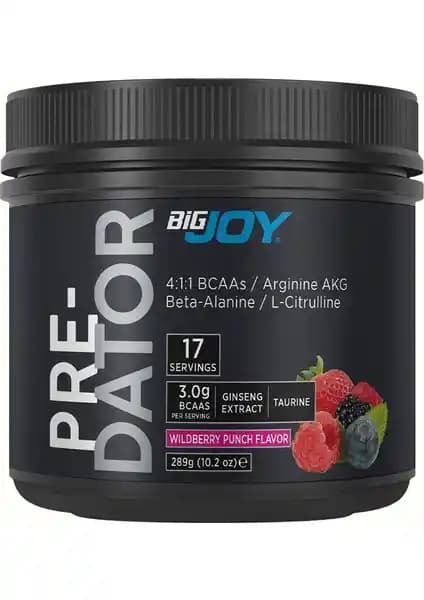 Bigjoy Pre-Workout Predator: Güç ve Enerji Artırıcı Sporcu Destek Tozu