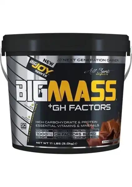 Bigjoy Sports Big Mass Gh Factors 5000 gr Çikolatalı Gainer İncelemesi ve Kullanıcı Yorumları