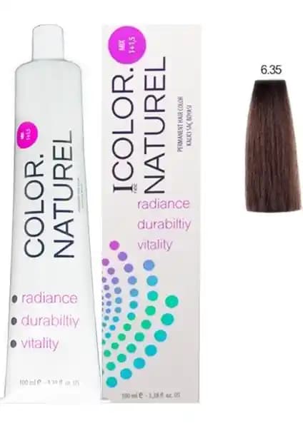 Color Naturel Saç Boyası 6.35 Altın Akaju: Doğal ve Kalıcı Renkler İçin Güvenilir Seçenek