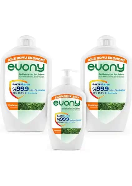 Evony Antibakteriyel Sıvı Sabun Karşılaştırması: Farklı Hacim ve Özelliklerle Hijyen Seçenekleri
