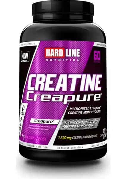 Hardline Creapure 120 Tablet Sporcular ve Aktif Bireyler İçin Güvenilir Kreatin Takviyesi
