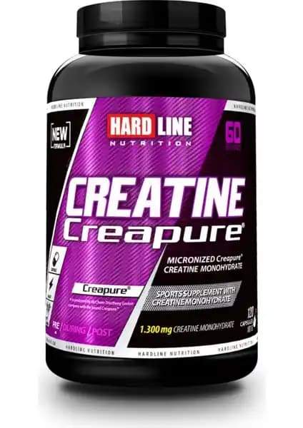Hardline Creapure 120 Tablet Sporcular ve Aktif Bireyler İçin Güvenilir Kreatin Takviyesi