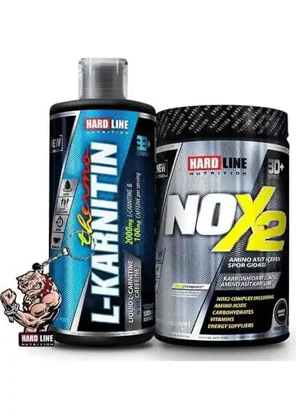 Hardline Nox 2 + L-Carnitine Thermo Kombinasyonu: Performans ve Yağ Yakımını Destekleyen Sıvı Takviye