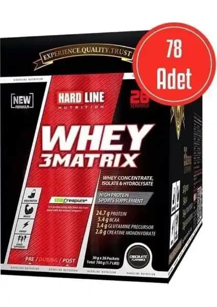 Hardline Whey 3Matrix Protein Tozu: Yüksek Kaliteli Kas Gelişimi Destekleyici Ürün