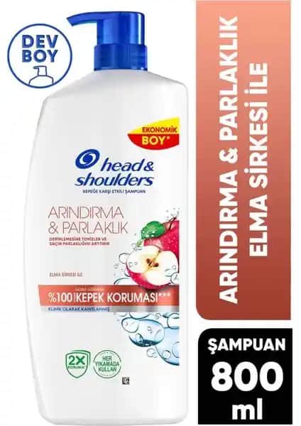 Head&Shoulders Elma Sirkesi ve Kafein Şampuanlarının Karşılaştırması
