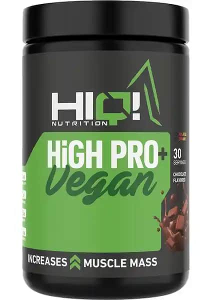 HIQ Nutrition High Pro+ Vegan Çikolata Aromalı Protein Tozu Sağlıklı Yaşam İçin Uygun Bir Takviye