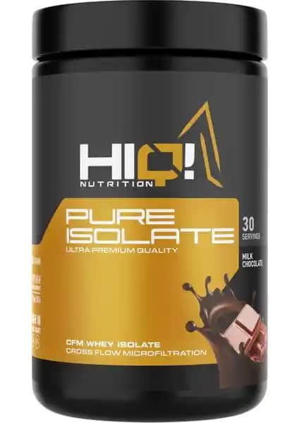 HIQ Nutrition Isolate 900g Sütlü Çikolata Aromalı Yüksek Kaliteli Protein Tozu