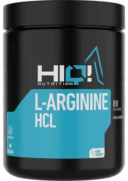 HIQ Nutrition L-Arginine HCl 300g Sporcular İçin Güçlü ve Etkili Takviye Ürünü