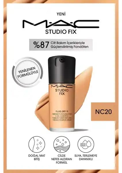 Mac 24 Saat Kalıcı Mat Fondöten ve Mac Studio Radiance Serum Destekli Fondöten Karşılaştırması