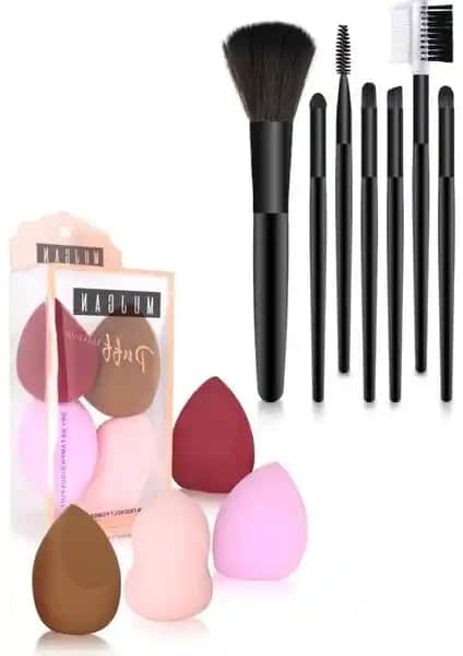 Mujgan Makyaj Setleri Karşılaştırması: 7'li Fırça ve 13'lü Profesyonel Setler