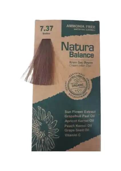 Natura Balance Badem 7.37 Krem Saç Boyası: Doğal ve Kalıcı Renk Seçeneği