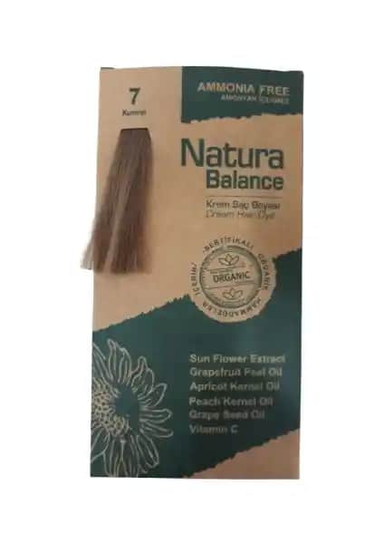 Natura Balance Kumral 7 Saç Boyası: Doğal ve Kalıcı Renk Seçeneği