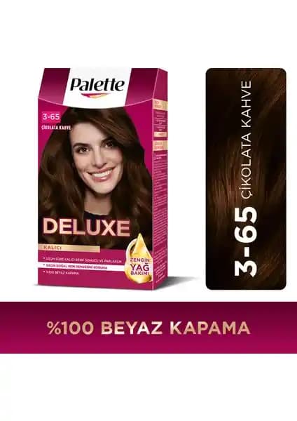 Palette Deluxe Kalıcı Renkler 3-65 Çikolata Kahve Saç Boyası Özellikleri ve Kullanımı