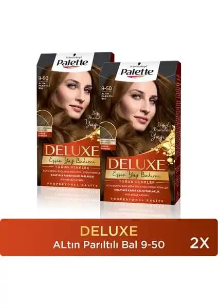 Palette Deluxe Saç Boyası Karşılaştırması: Altın Parıltılı Bal ve Kumral Renkler