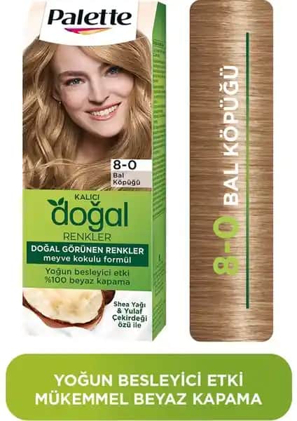 Palette Kalıcı Doğal Renkler ve Kestane Saç Boyası Karşılaştırması