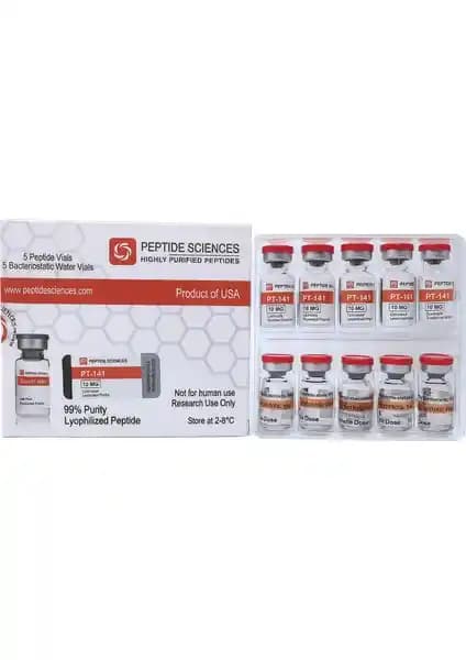 Peptide Sciences PT-141 10 Mg: Laboratuvar Araştırmaları İçin Güvenilir Peptit Seçeneği