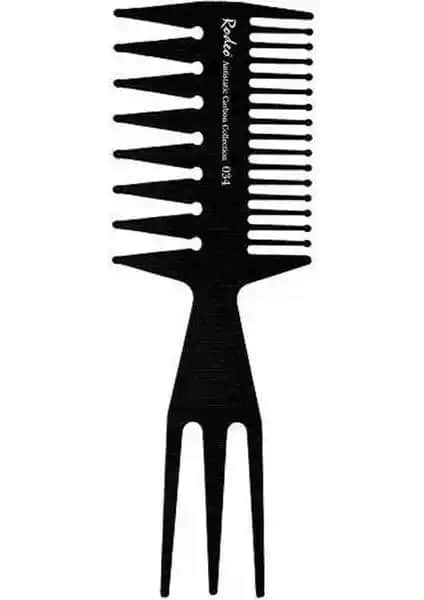 Rodeo Antistatik Karbon Tarak 034: Saç Bakımında Yenilikçi ve Çok Yönlü Çözüm