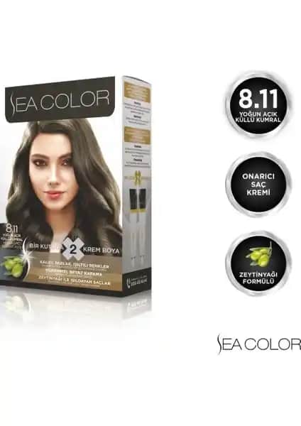 Sea Color 8.11 Yoğun Açık Küllü Kumral Set Boya İncelemesi ve Kullanıcı Yorumları