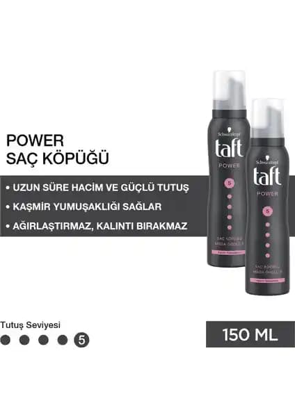 Taft Power Kaşmir Saç Köpüğü: Saçlarınız İçin Yumuşaklık ve Hacim Sağlayan Etkili Ürün