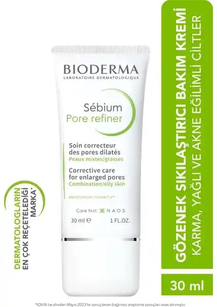 Bioderma Sébium Pore Refiner: Karma ve Yağlı Ciltler İçin Etkili Bakım Kremi