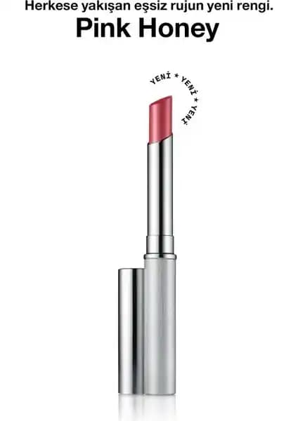 Clinique Almost Lipstick Ruj Pink Honey: Doğal ve Nemlendirici Günlük Kullanım