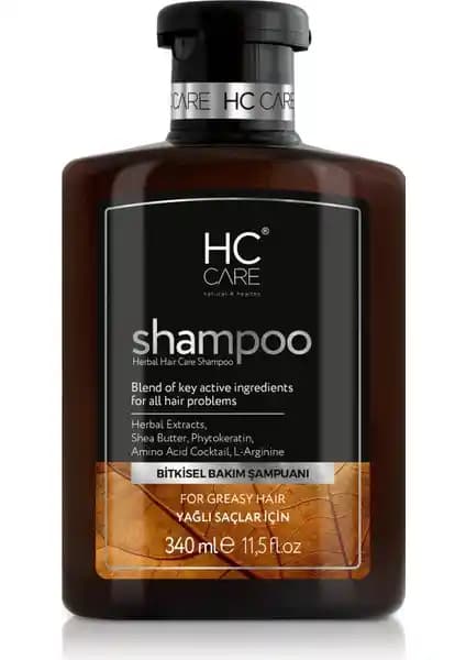 HC Care Yağlı Saçlar İçin Doğal İçerikli Şampuan: Temizlik ve Bakım Çözümü