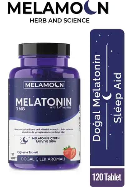 Melamoon: Melatonin ve L-Teanin ile Uykunuzu İyileştirin