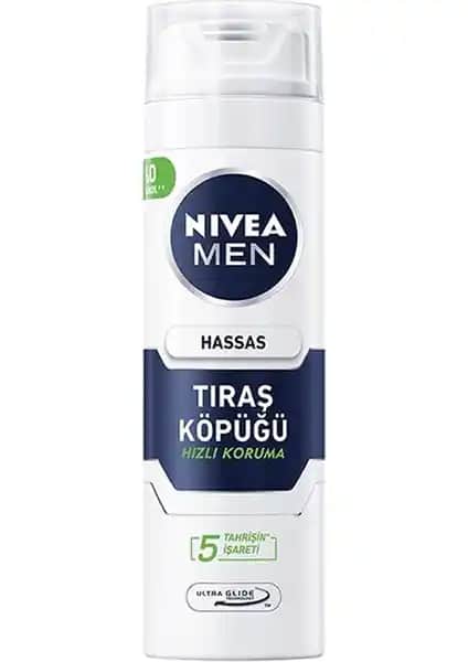 NIVEA Men Hassas Tıraş Köpüğü: Hassas Ciltler için Özel Formül ve Kullanıcı Yorumları