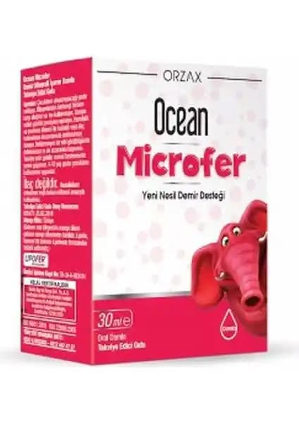 Ocean Microfer Oral Damla: Çocuklar İçin Gerekli Vitamin ve Minerallerin Desteği
