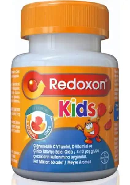 Redoxon Kids: Çocuklar için özel formüle edilmiş vitamin takviyesi