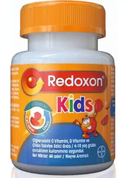 Redoxon Kids: Çocuklar için özel formüle edilmiş vitamin takviyesi